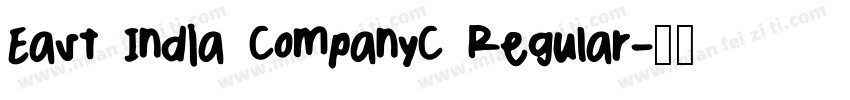 East India CompanyC Regular字体转换